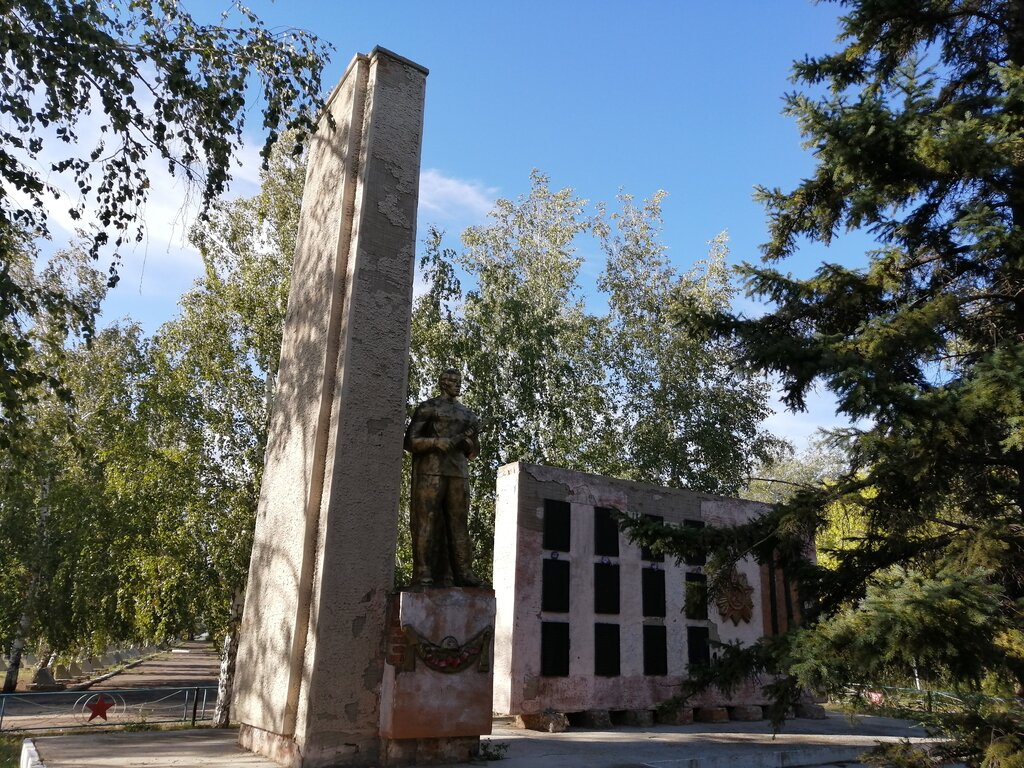 Monument, memorial Мемориальный комплекс воинам- односельчанам, погибшим в годы Великой Отечественной войны, Altai Krai, photo