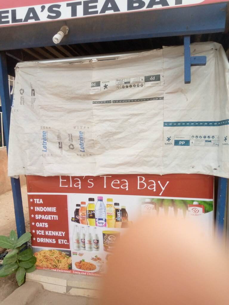 Tea shop Ela's Tea Bay, Accra, photo