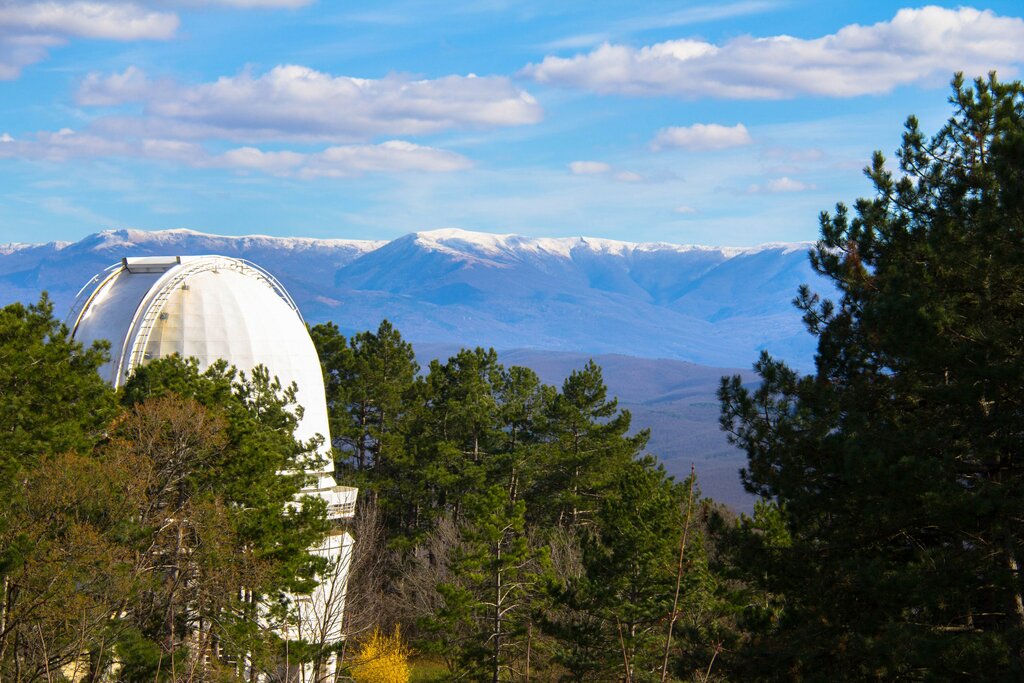 Observatory FGBUN Krymskaya Astrofizicheskaya Observatoriya RAN, Republic of Crimea, photo