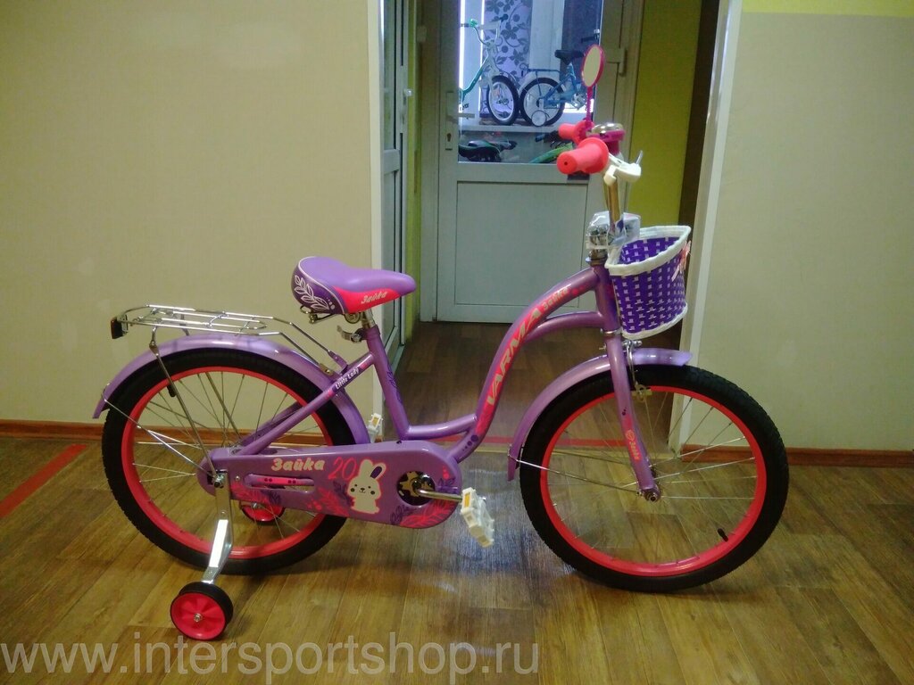 Детский велосипед зайчик