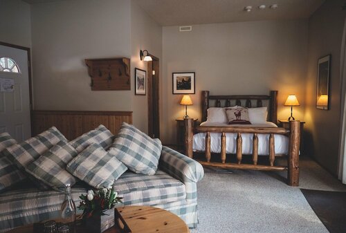 Внешний вид отеля Mount Engadine Lodge в Районе улучшенем Канаваскисе, фото 5