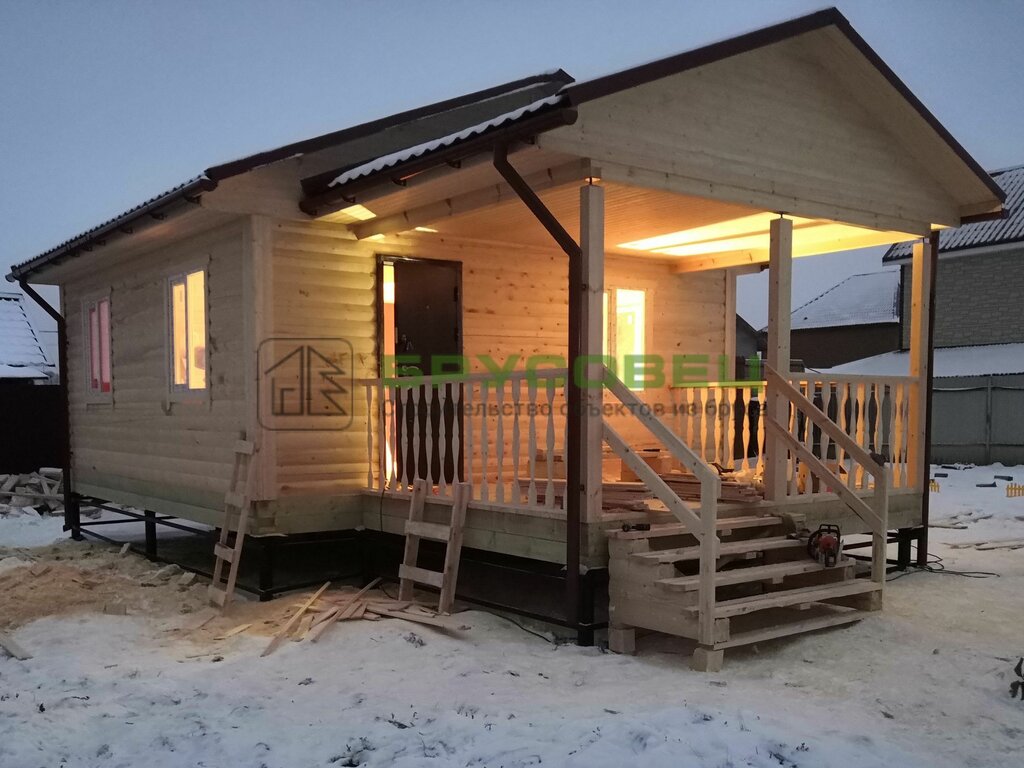 Брусовец проекты домов из бруса под ключ