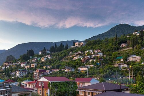 Внешний вид отеля Арстаа в Гагре, фото 4