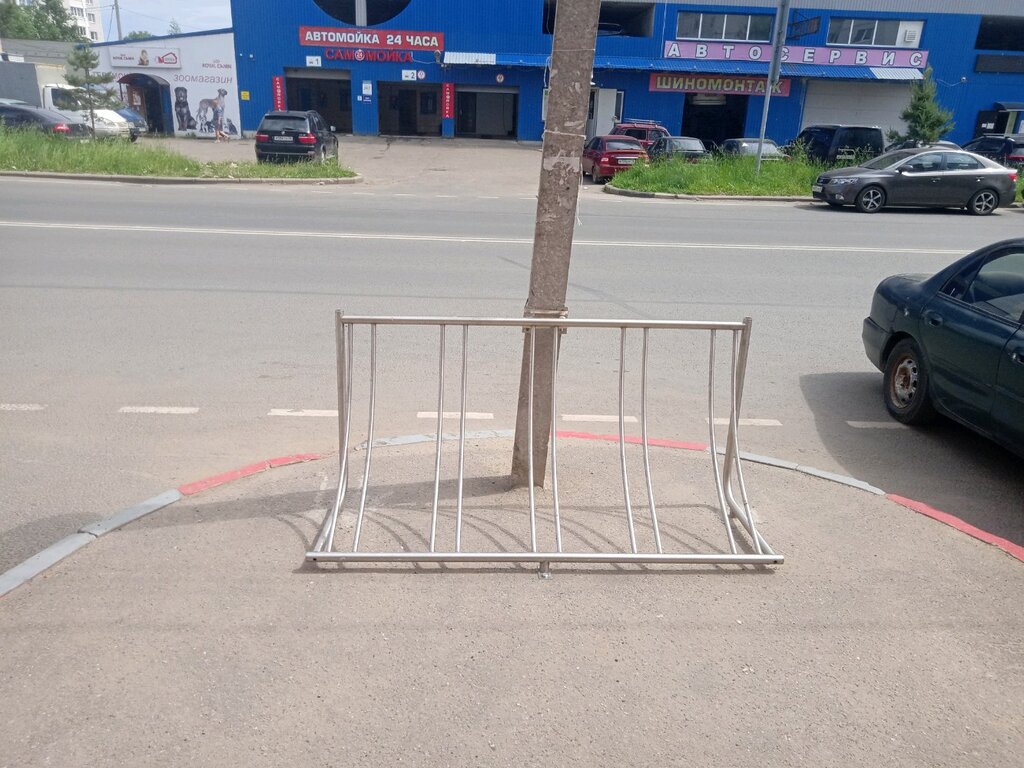 Bicycle parking Bicycle parking, Yaroslavl, photo