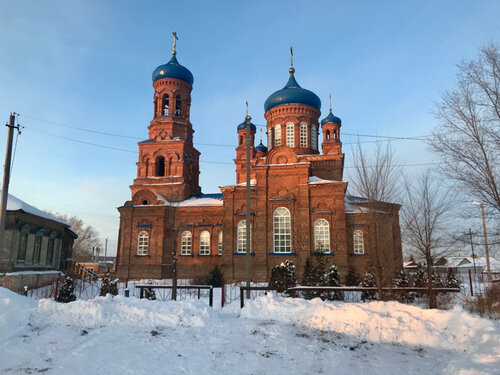 Orthodox church Tserkov Pokrova Presvyatoy Bogoroditsy V Pokrovke, Samara Oblast, photo