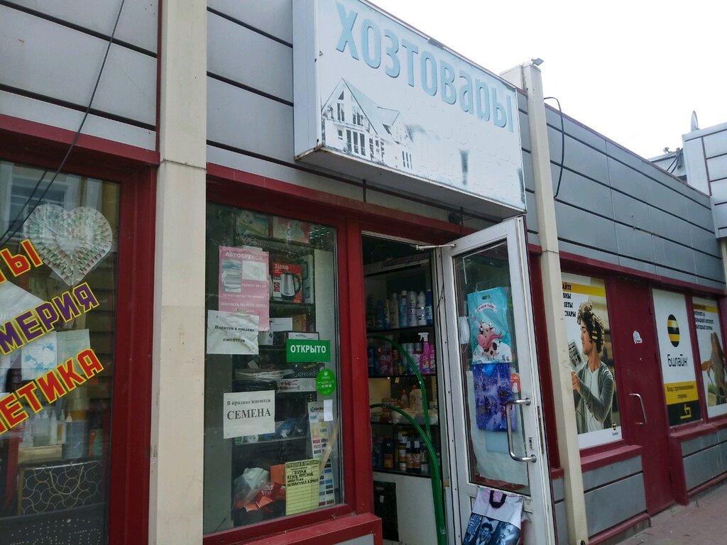 Təsərrüfat malları və məişət kimyası mağazası Магазин хозтоваров, Kursk, foto