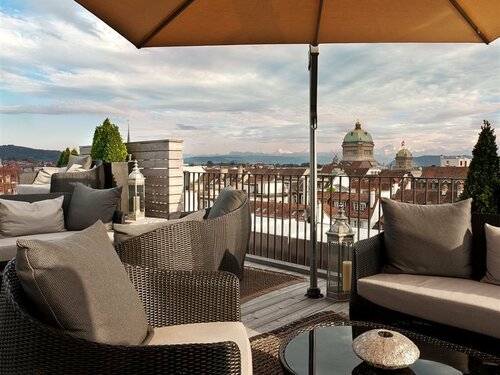 Внешний вид отеля Schweizerhof Bern & SPA в Берне, фото 3