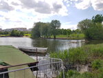 Prichal Lodochnaya Railway Station (Moscow, Severo-Zapadniy Administrative Okrug, Mitino District, ravine), jetty 