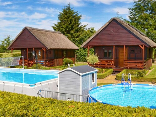 Жильё посуточно Cozy Cottage in Domaslawice With Swimming Pool