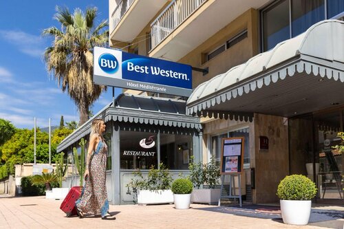 Гостиница Best Western Hotel Mediterranee Menton в Ментоне