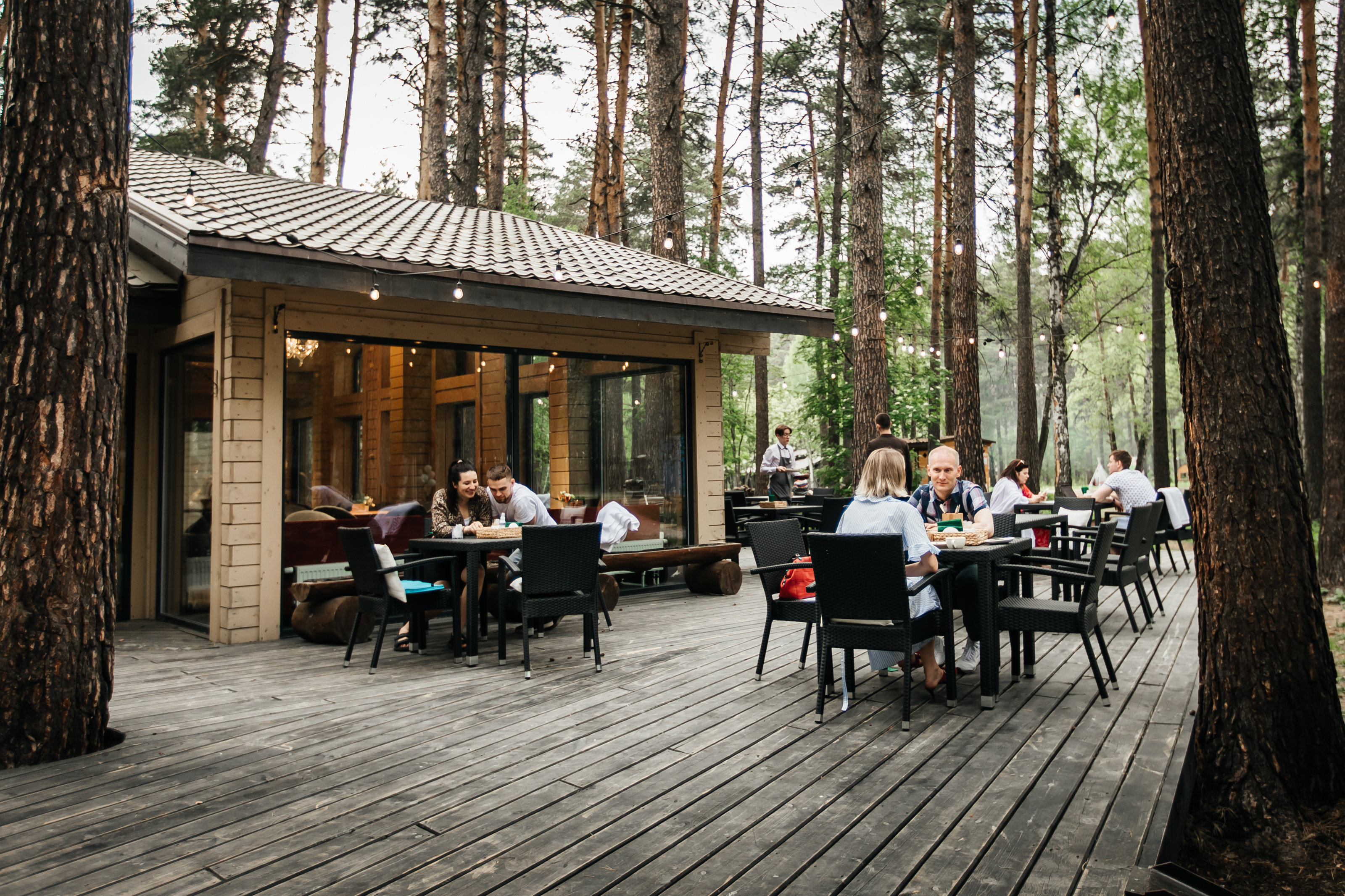 Место отдыха с тёплым бассейном открыли в экопарке под Новосибирском - Новости Н