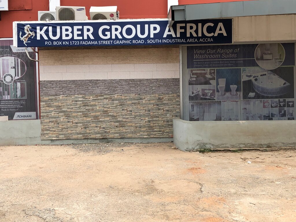 Hardware market Kuber Group Africa, Accra, photo