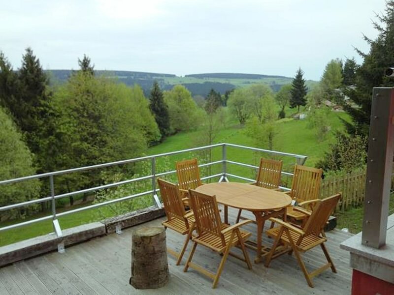 Жильё посуточно A Wonderful Holiday Home in the Thuringian Forest - Woodstove, Balcony, Patio, Garden
