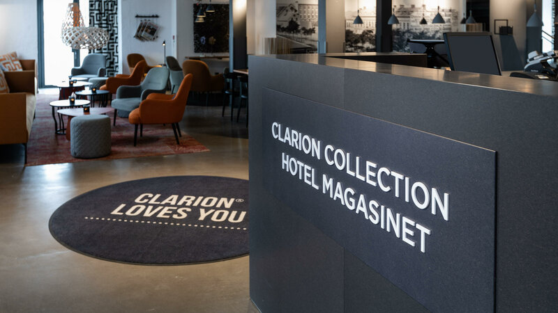 Гостиница Clarion Collection Hotel Magasinet
