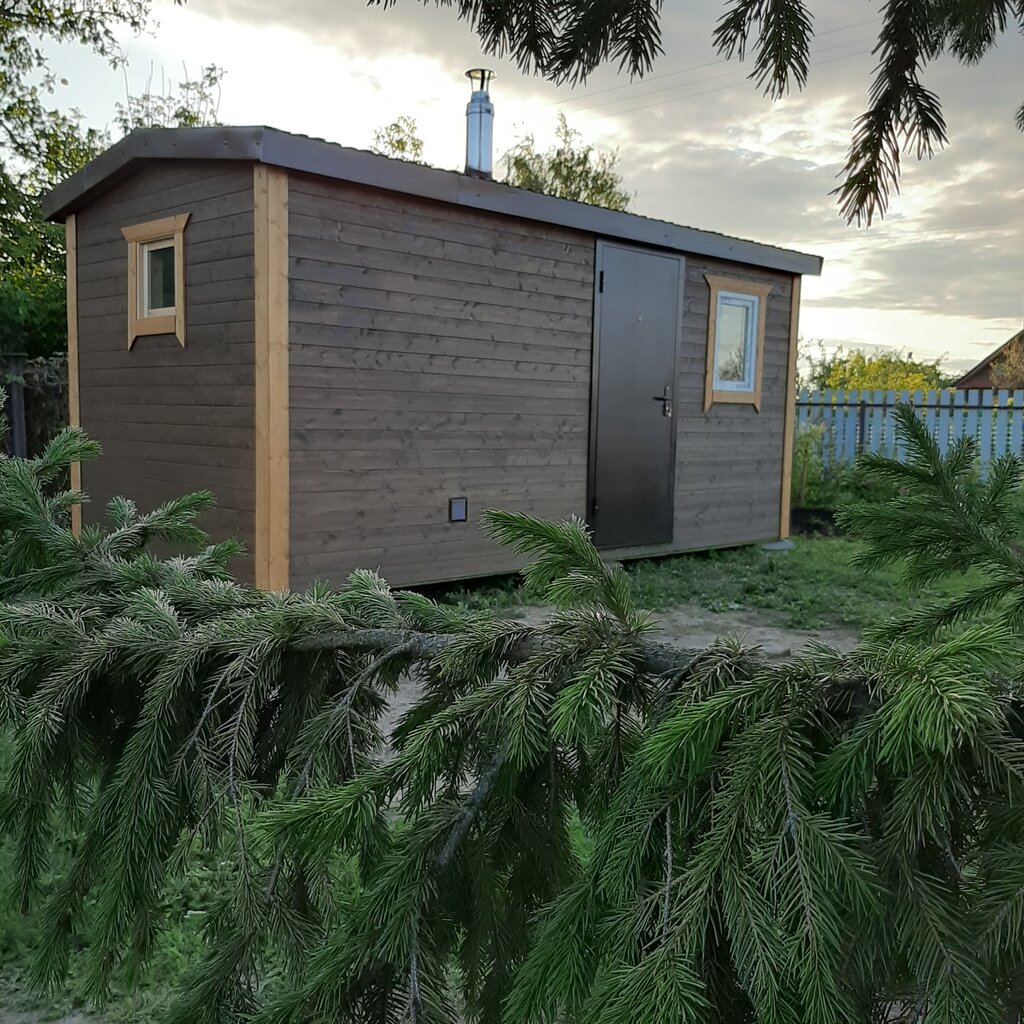 Блок модуль строй бани