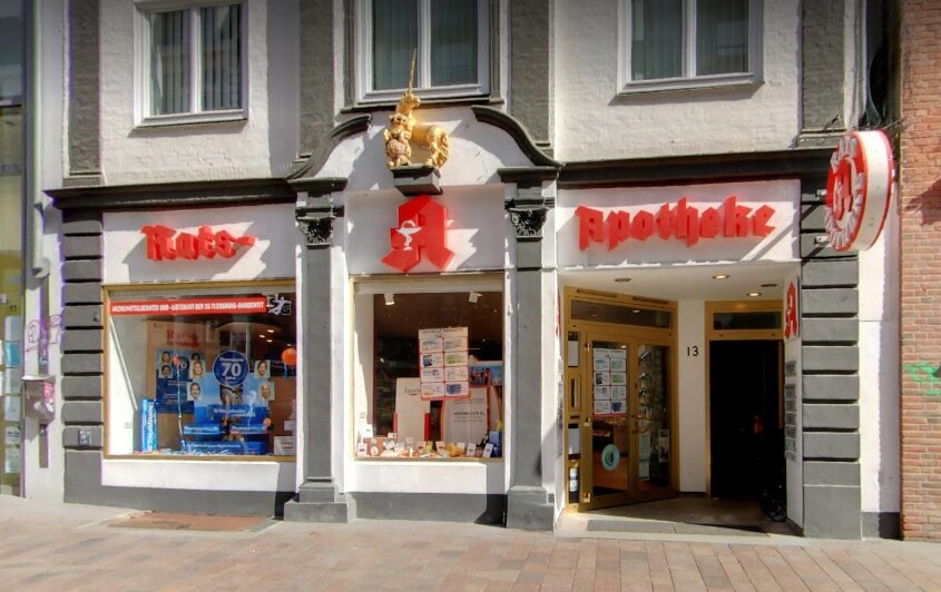 Pharmacy Rats-, Hof- und Stadt-Apotheke gegr. 1604, Flensburg, photo
