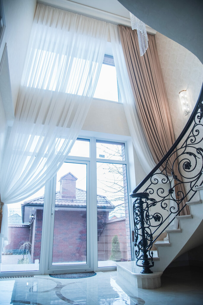 Curtains, curtain rods Alen Decor, Almaty, photo