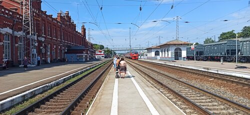 Железнодорожный вокзал Железнодорожный вокзал станции Кавказская, Кропоткин, фото