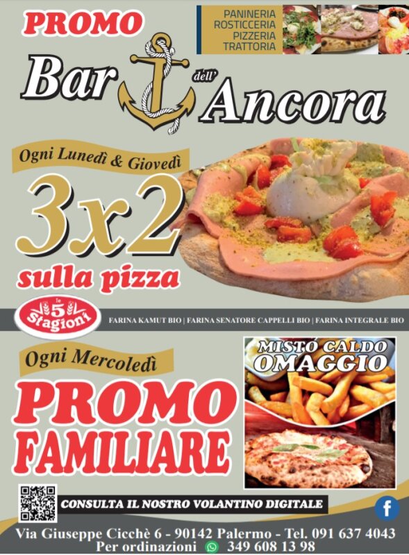 Pizzeria Bar dell'Ancora, Palermo, photo