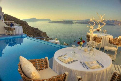 Внешний вид отеля Astarte Suites в Муниципальной единице Фирах, фото 1