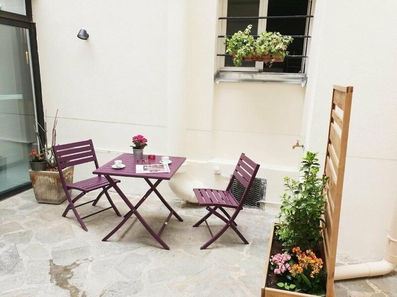 Гостиница Hotel Lilas Blanc в Париже