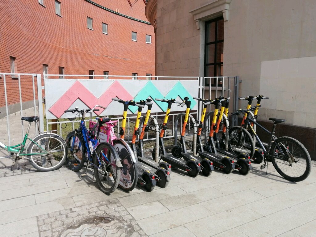 Bicycle parking Velosipednaya parkovka № 18016 metro Sokol, Moscow, photo