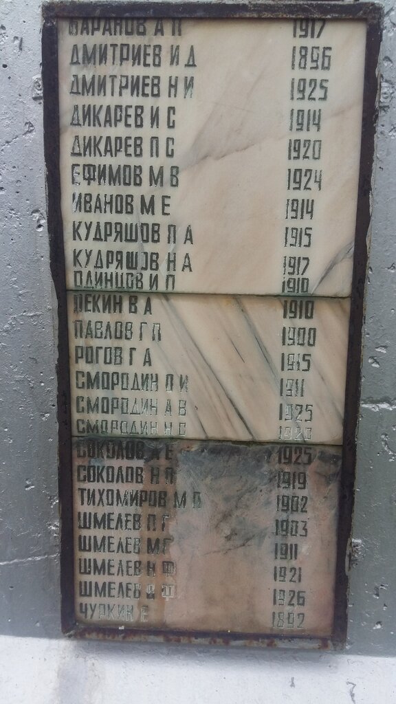 Monumento, memorial Обелиск воинам, павшим в годы Великой Отечественной войны, , foto