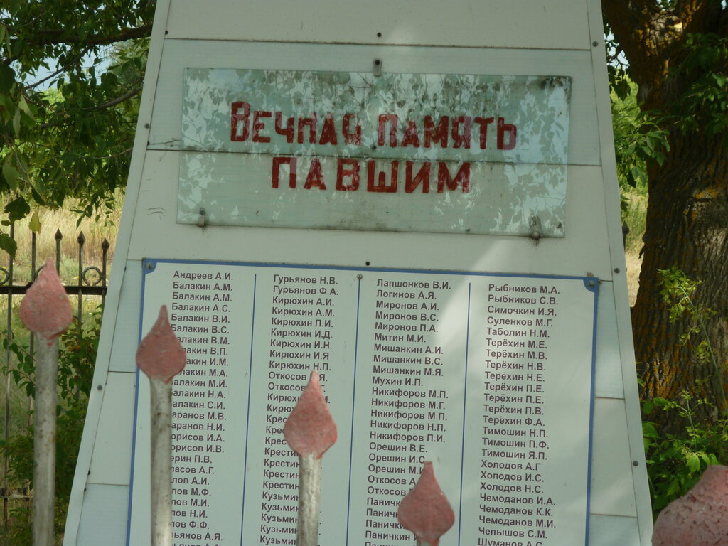 Monument, memorial Обелиск павшим воинам в Великой Отечественной войне, 1941-1945 гг., Ulyanovsk Oblast, photo