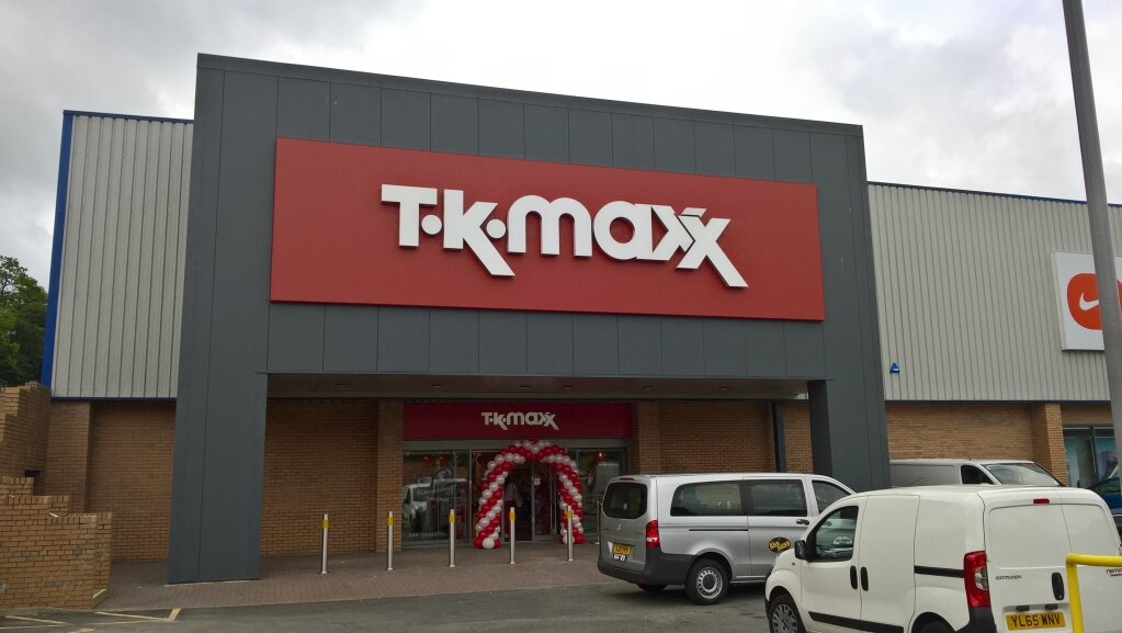 Department store Tk Maxx, Scotland, photo