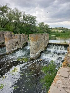 Руины Калитвенской ГЭС (Rostov Region, Kalitva River), landmark, attraction
