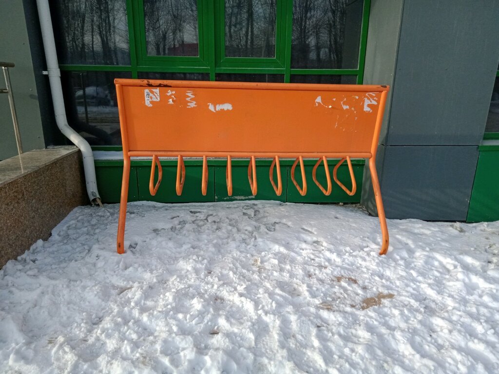 Bicycle parking Bicycle parking, Chelyabinsk, photo