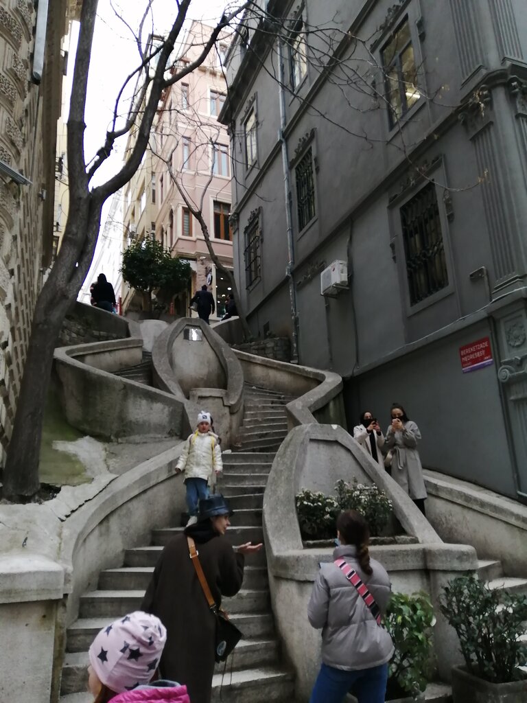 Turistik yerler Kamondo Merdivenleri, Beyoğlu, foto