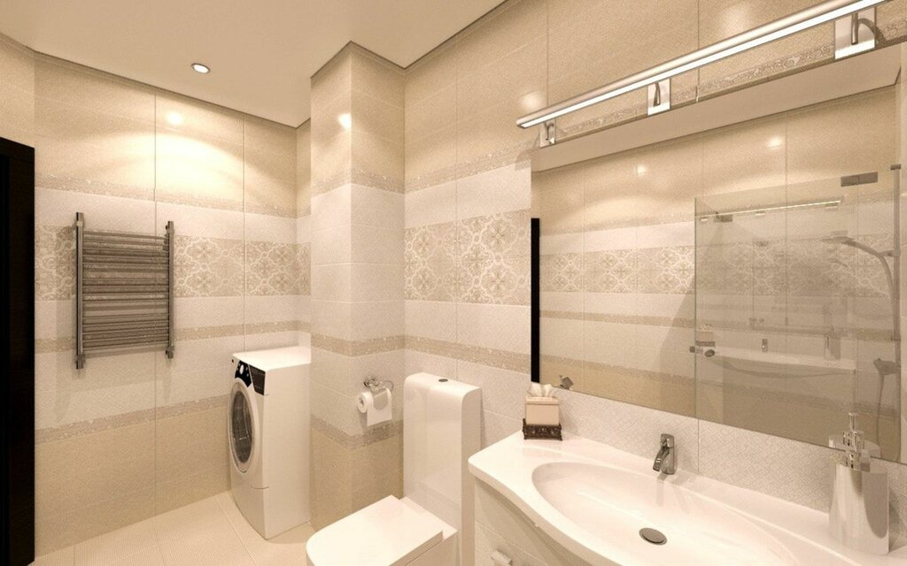 Дизайн Укладки Плитки В Ванной Комнате фото 14