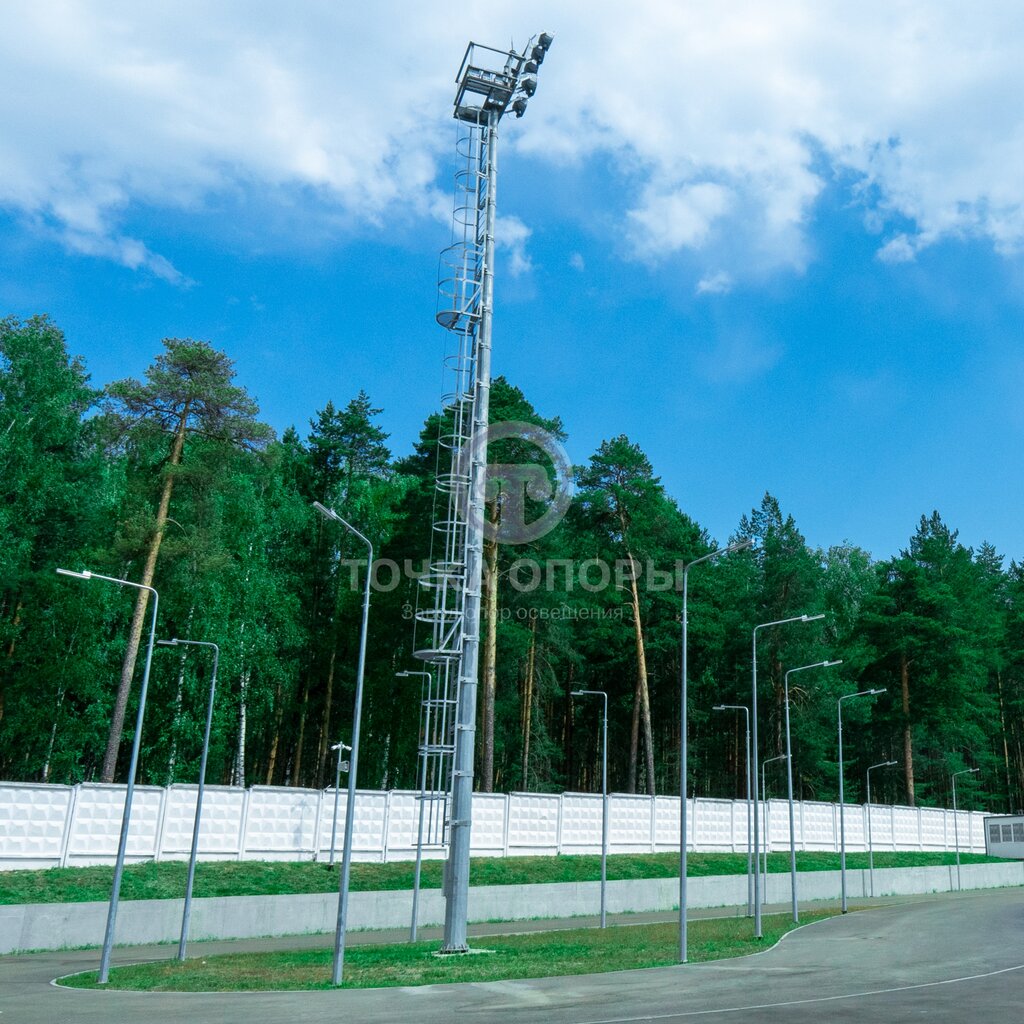 Опоры освещения горнолыжного склона