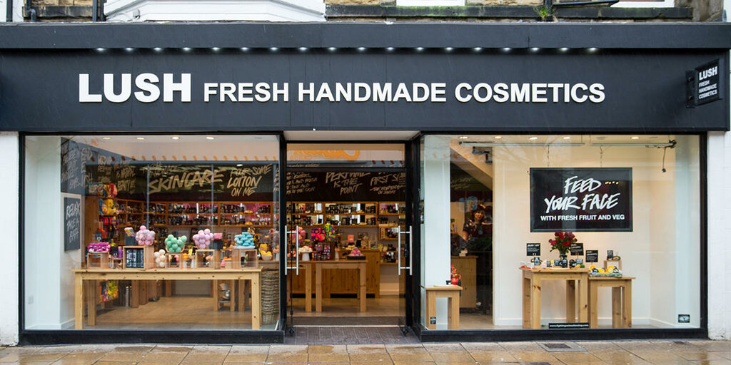 Perfume and cosmetics shop Lush Cosmetics Harrogate, North Yorkshire County, photo