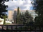 Мемориальная доска, установленная в честь пребывания в 1942 г. эвакогоспиталя 3390 Брянского фронта в бывшем здании санатория Липецк (Saltykova-Shchedrina Street, 1), placa conmemorativa, primera piedra