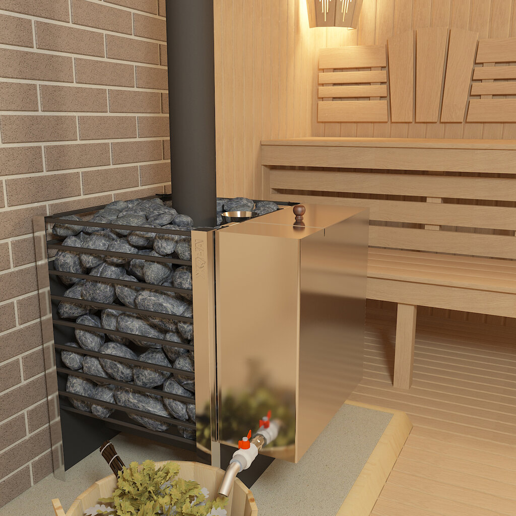 Газовая печь для сауны в частном доме