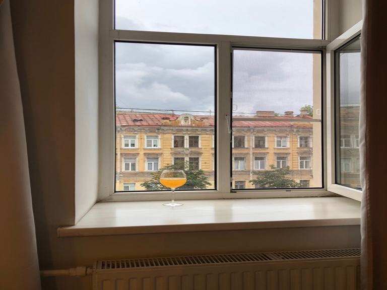 Фото Оранжевое небо