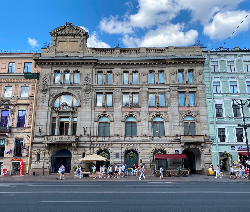 Landmark, attraction Азовский коммерческий банк, Saint Petersburg, photo
