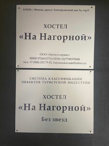 На Нагорной (Электролитный пр., 3А, стр. 9, Москва), хостел в Москве