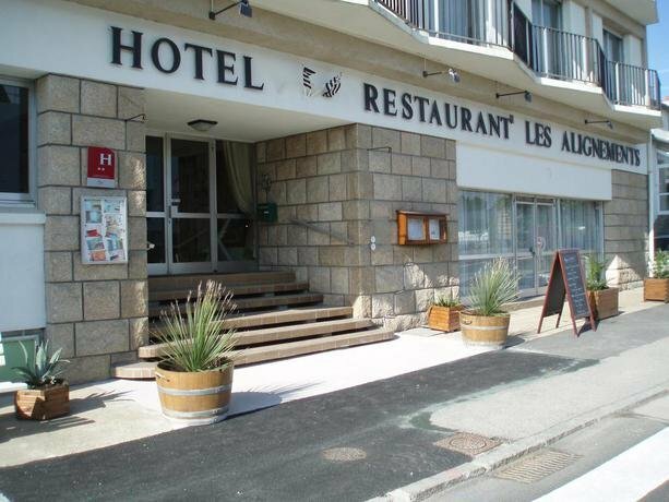 Гостиница Hôtel Restaurant Les Alignements в Карнаке