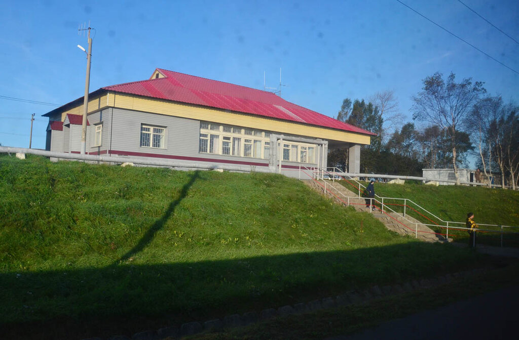 Tren istasyonu Toki Station, Habarovski krayı, foto