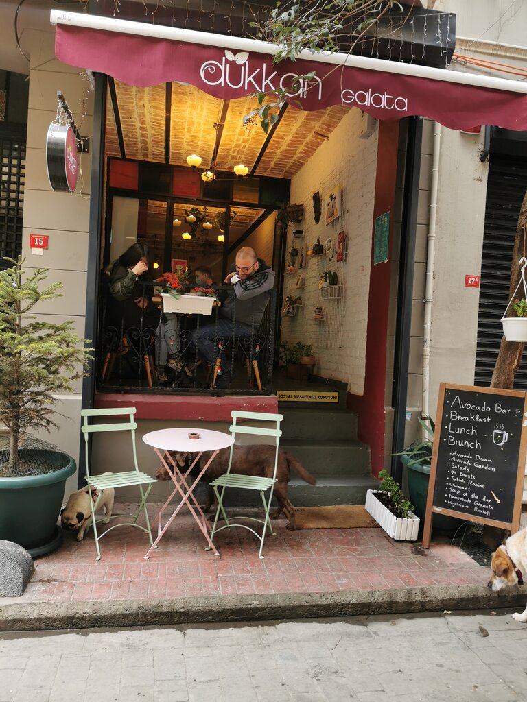 Кафе Dükkan Galata, Бейоглу, фото