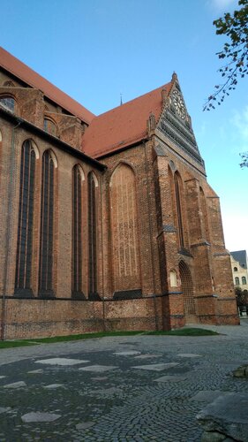 Protestant church St-Nikolai Kirche, Wismar, photo