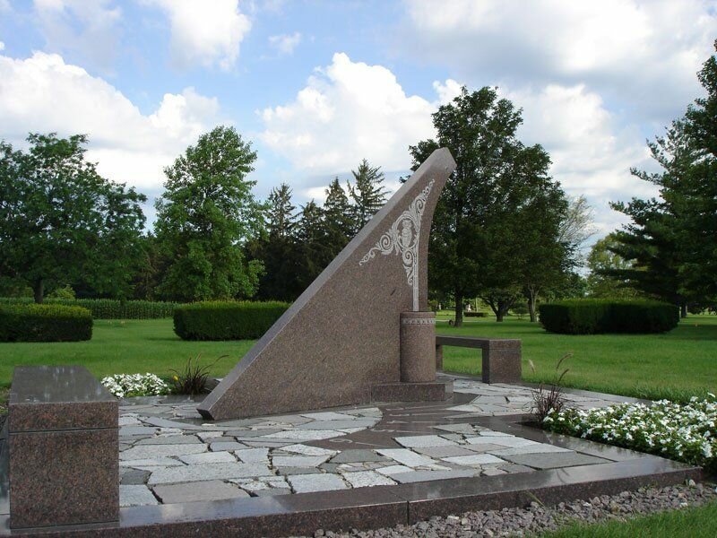 Cemetery Anderson Memorial Park Cemetery & Funeral Needs, State of Indiana, photo