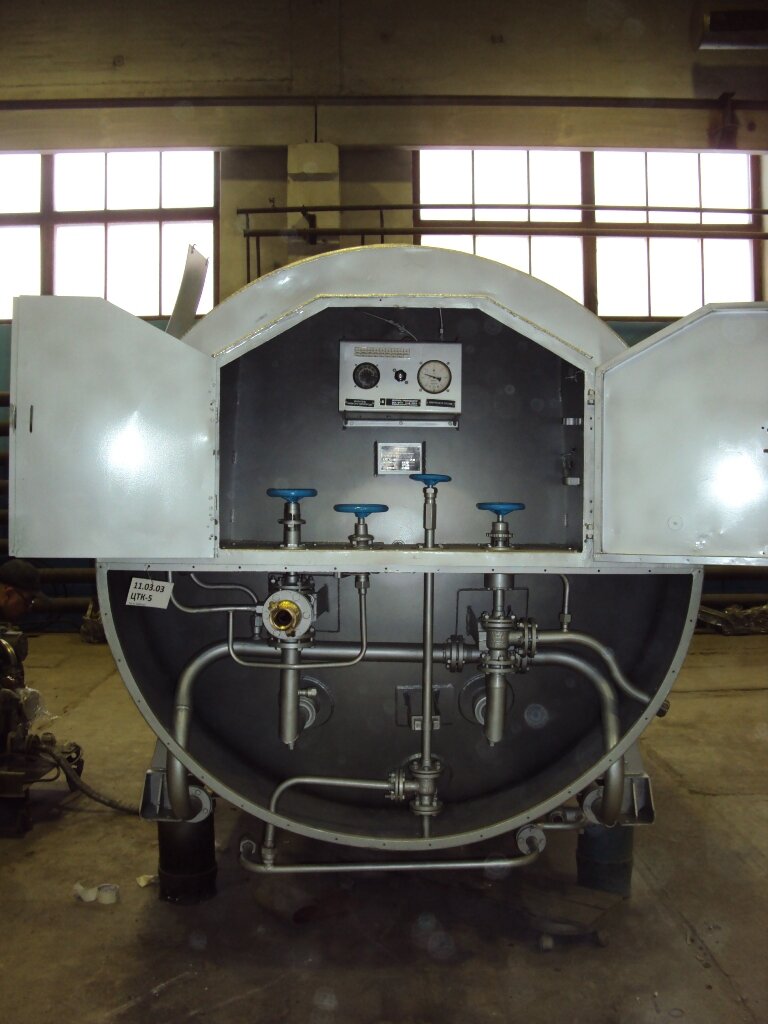 3. Принципиальная схема цистерны цтк- 1,6/0,25