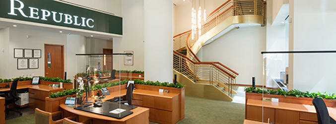 Financial consulting First Republic Bank, New York, photo