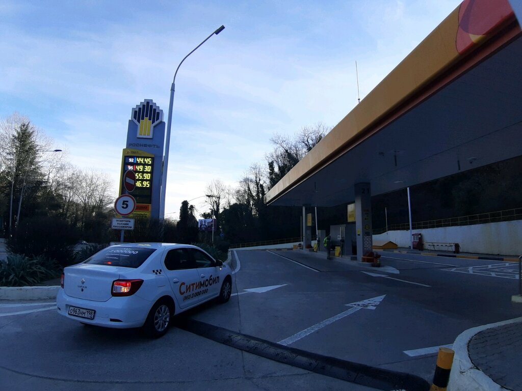 Gas station Rosneft', Sochi, photo