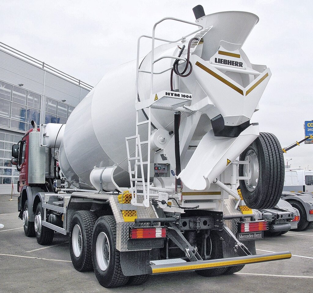 Виды автомиксеров для бетона