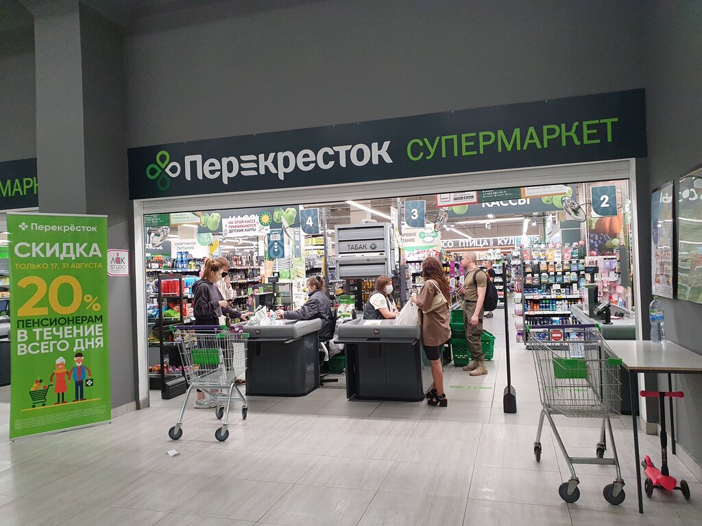 Новые Магазины Перекресток В Спб